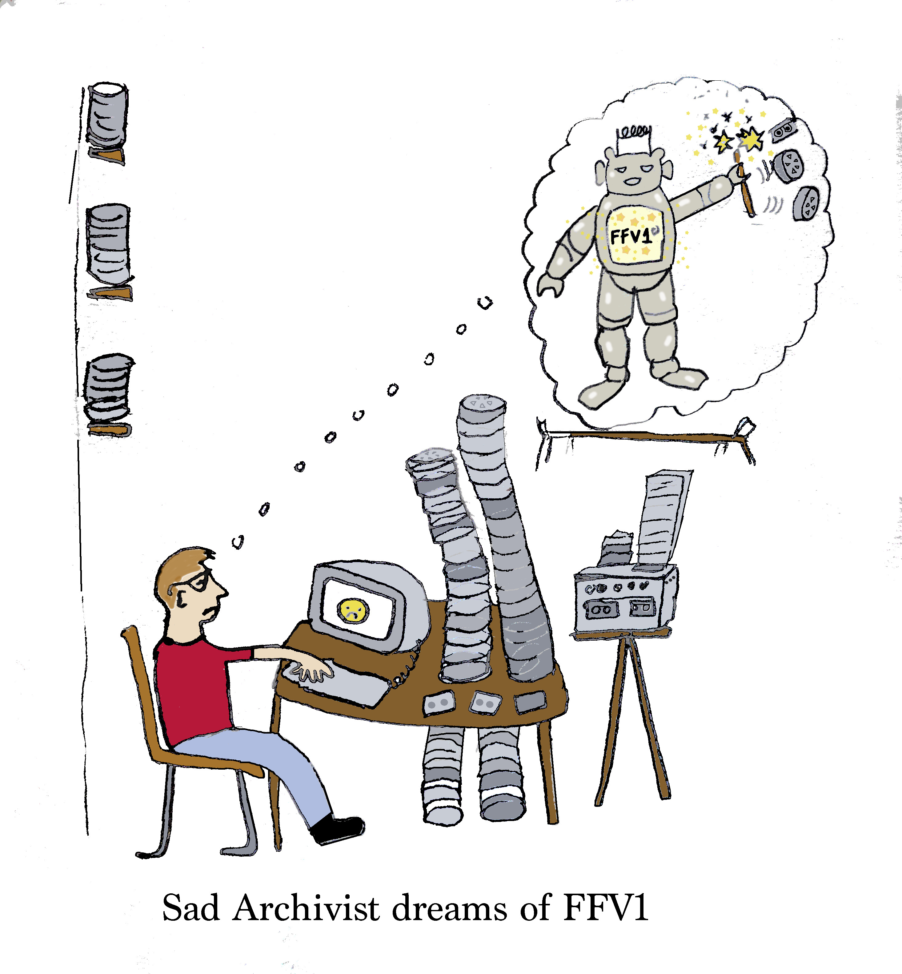 An Original Drawing (Ireland, dated around 2014 AD)